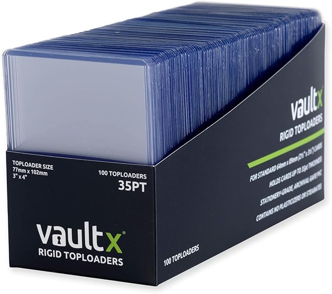 Vault X Top Loaders - 35pt 3" x 4"
