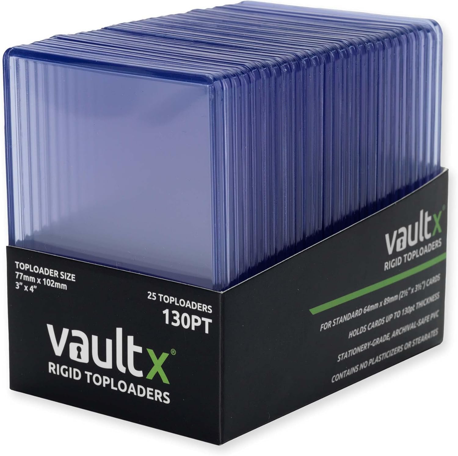 Vault X Top Loaders - 35pt 3" x 4"